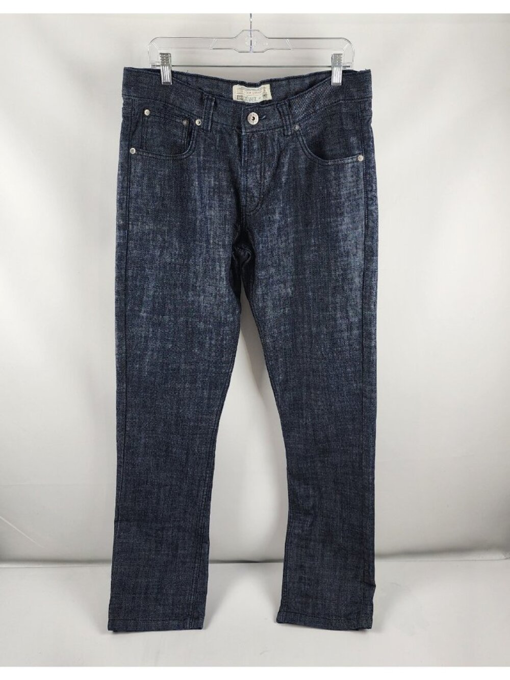 ECKO Unltd Jeans Mens 34x33 Black Slim Straight Denim